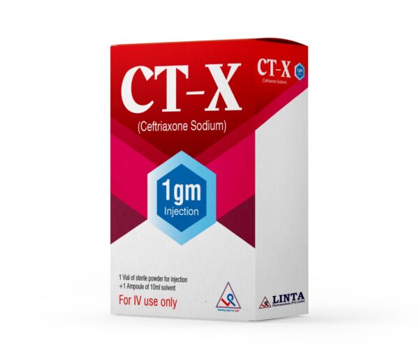 CT-X (Ceftriaxone Sodium 1g injection)