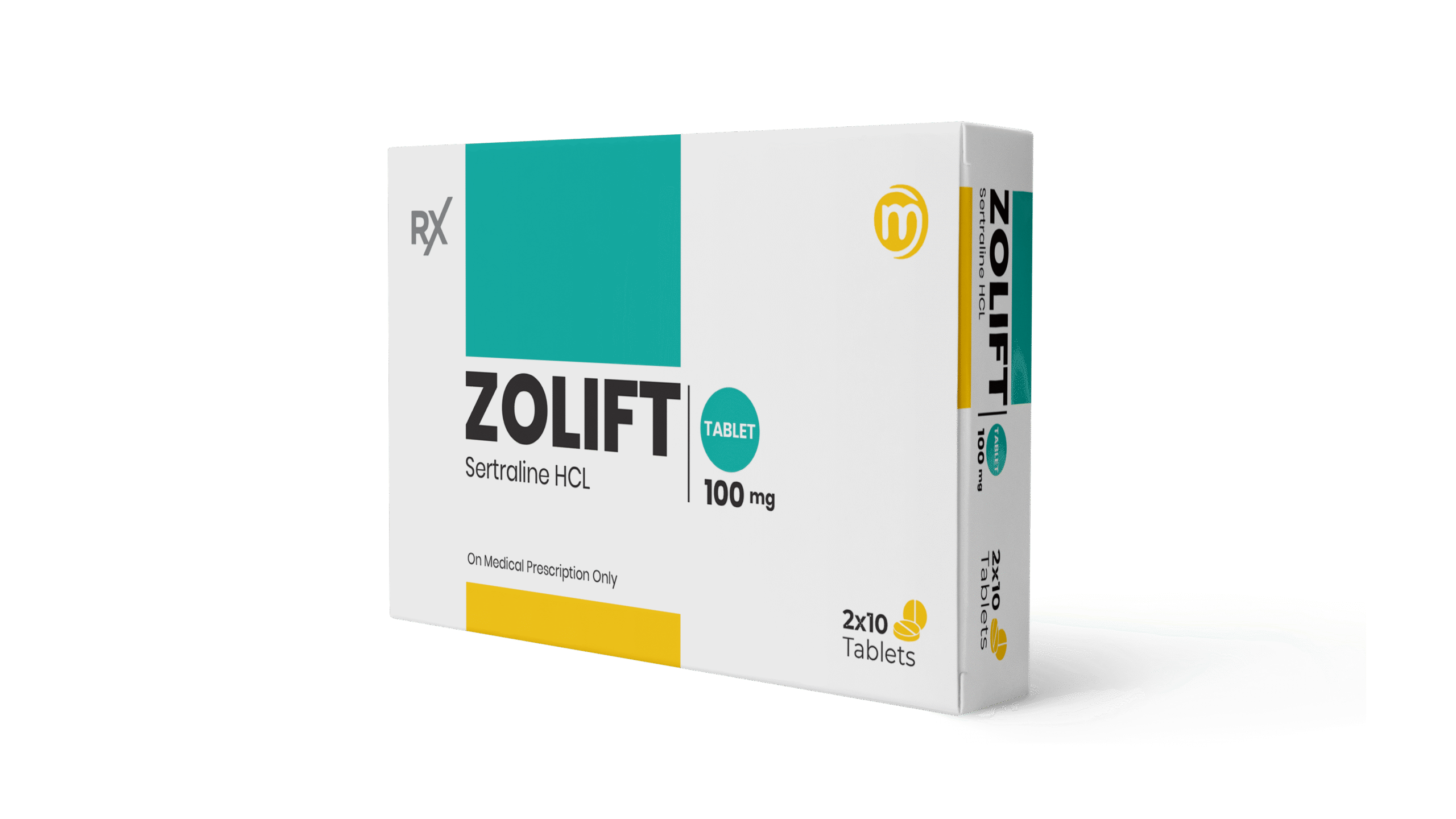 Zolift (Setraline HCL 100mg)
