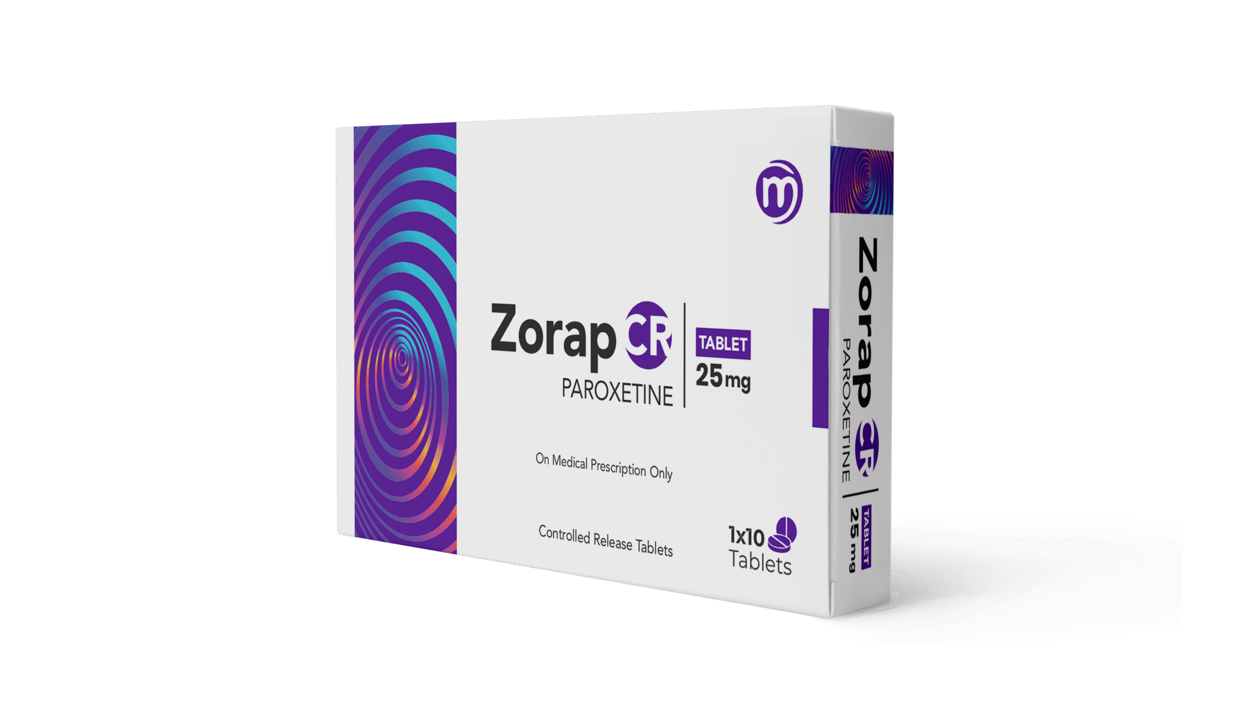 Zorap CR (Paroxetine 25 mg)
